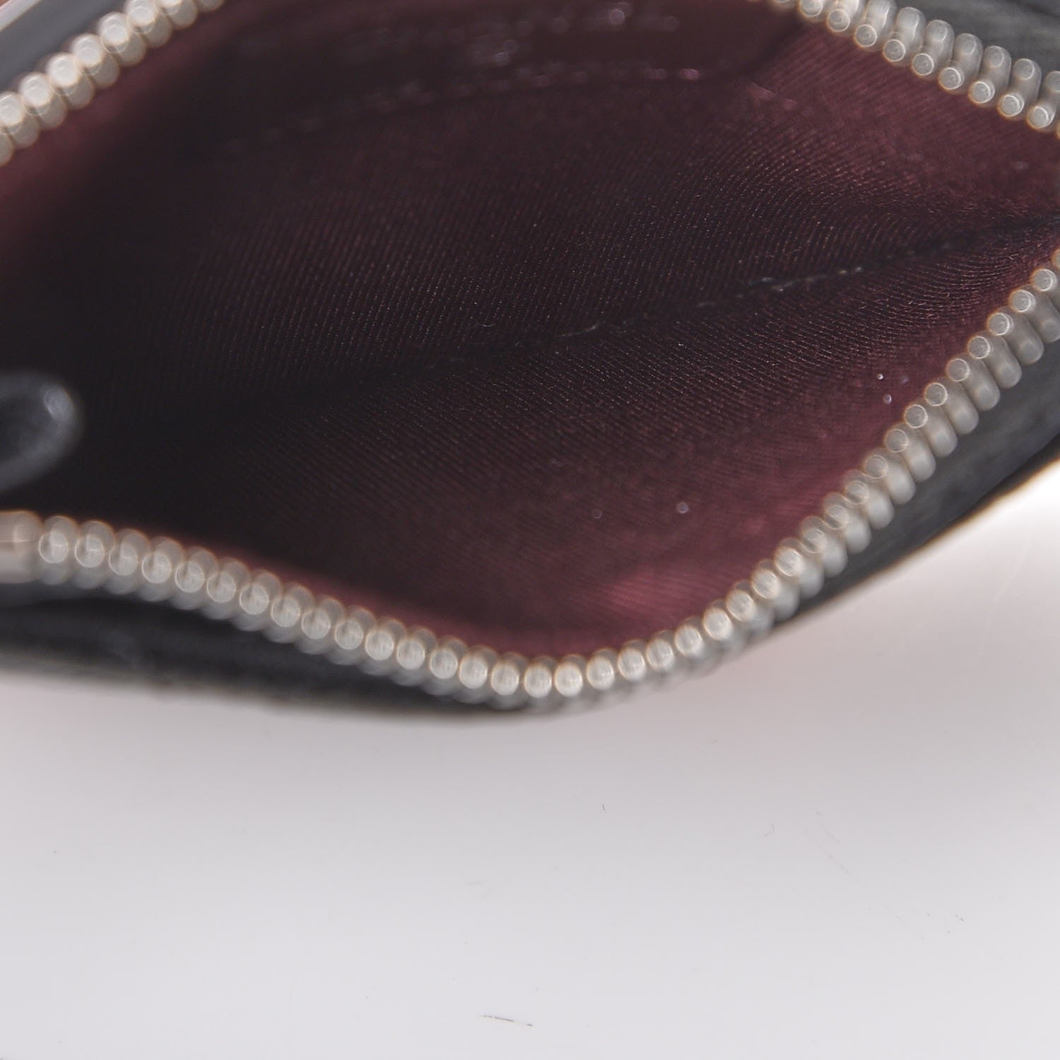 Chanel Caviar Quilted CC Zip Card Holder Black 5 of 8