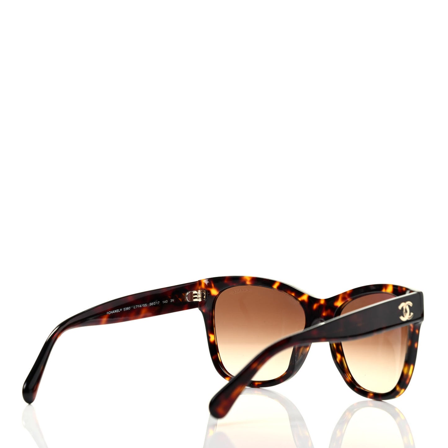 Acetate Runway Square Sunglasses 5380 Dark Tortoise