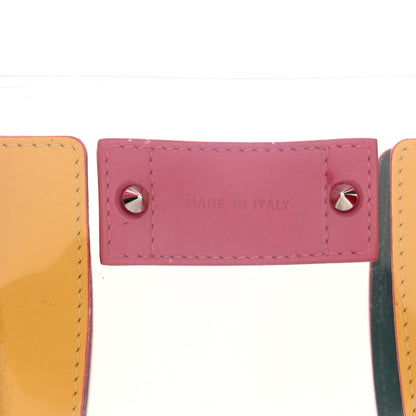 Christian Louboutin PVC Calfskin Spiked Medium Paloma Multicolor 7 of 13