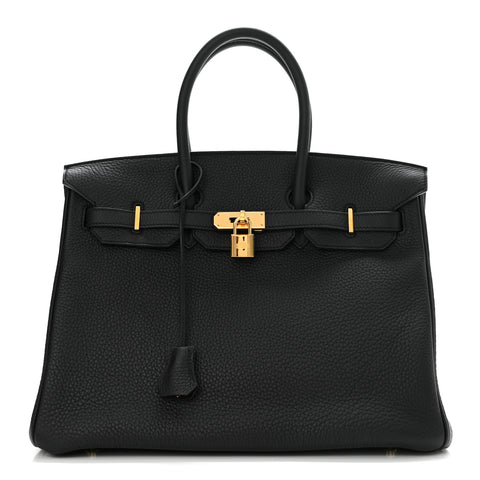 Togo Birkin 35 Black