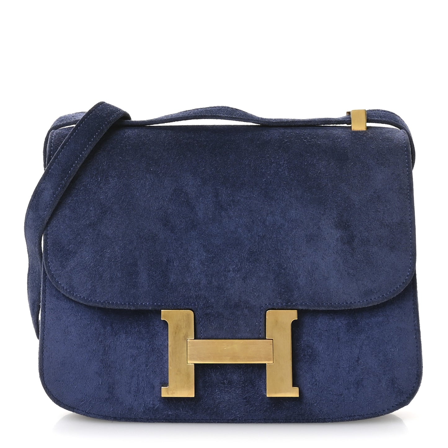 Veau Doblis Bonwit Teller Constance 23 Bleu Saphir