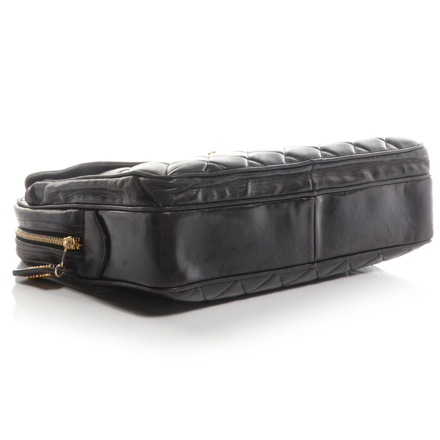 Chanel Lambskin Large Camera Case Black 4 of 9