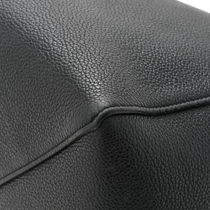 Celine Soft Grained Calfskin Small Belt Cabas Phantom Black 13 of 15