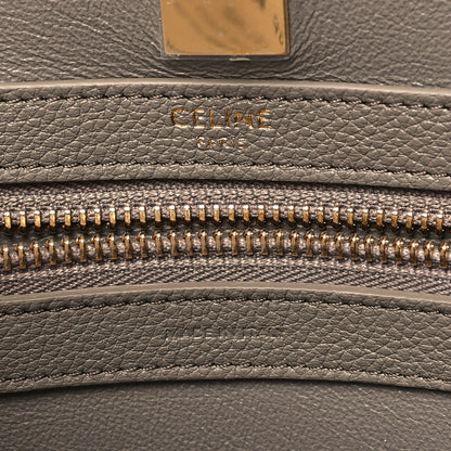 Celine Supple Grained Calfskin Cabas 16 Bag Pebble 6 of 9