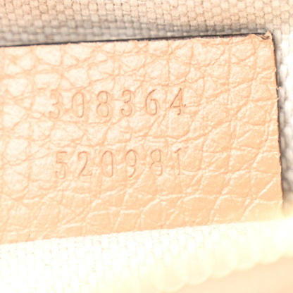 Gucci Pebbled Calfskin Small Soho Disco Bag Camelia 7 of 10