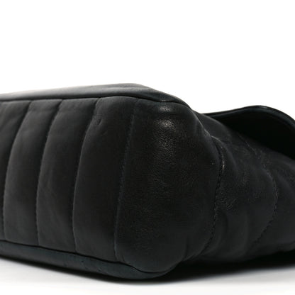 Chanel Lambskin Horizontal Quilt Jumbo Mademoiselle Flap Black 10 of 10