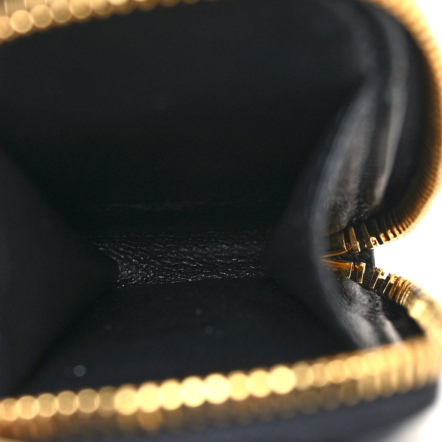 Saffiano Lux Embossed Logo Mini Shoulder Bag Black