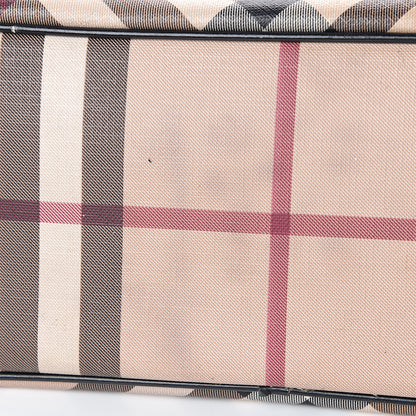 Burberry Patent Trim Nova Check Shopper Tote Black 11 of 11