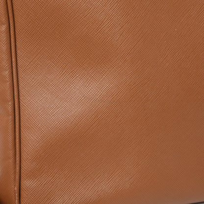 Prada Saffiano Medium Galleria Double Zip Tote Caramel 16 of 27