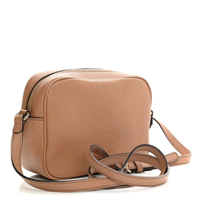 Gucci Pebbled Calfskin Small Soho Disco Bag Camelia 3 of 12