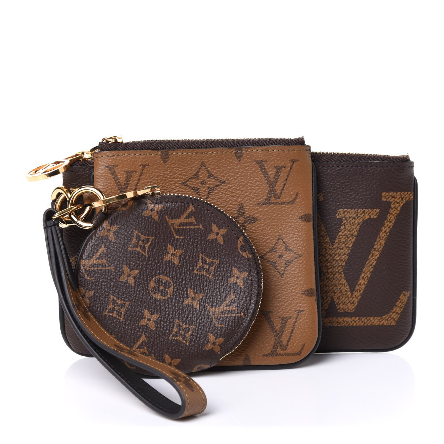 Louis Vuitton Reverse Monogram Giant Trio Pouch 1 of 5