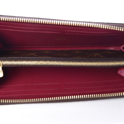 Louis Vuitton Monogram Clemence Wallet Fuchsia 5 of 7