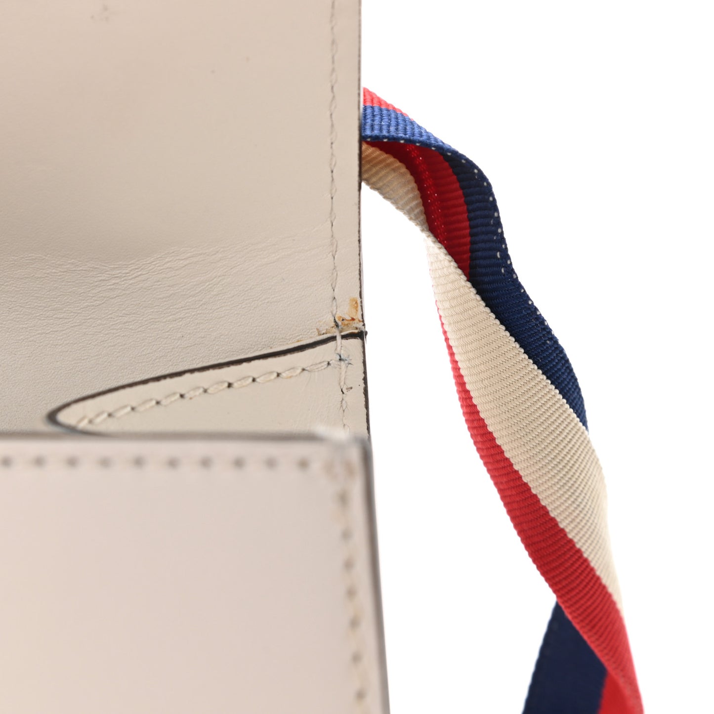 Calfskin Small Sylvie Shoulder Bag Off White