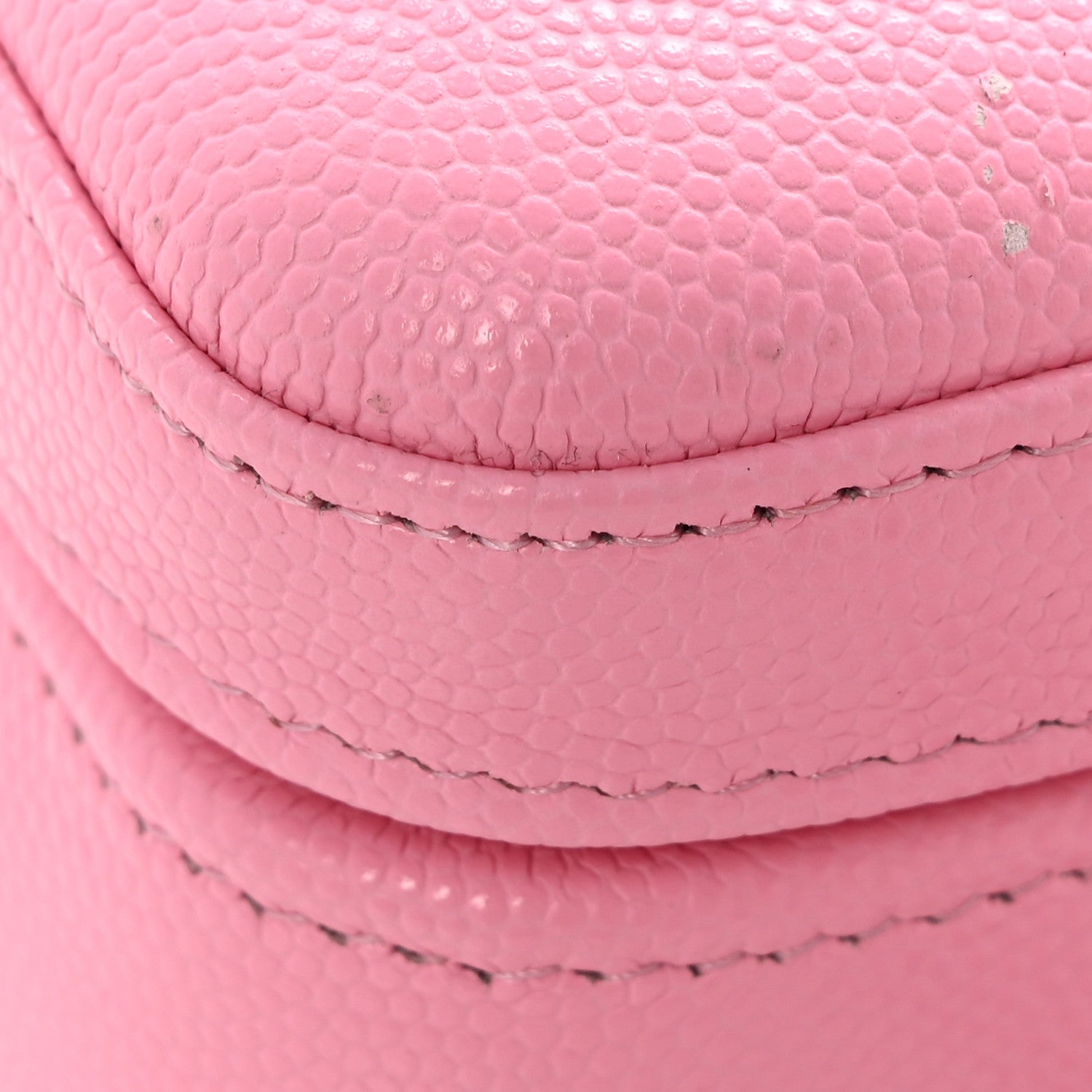 Chanel Shiny Caviar Preppy Coco Long Vanity With Strap Rose 11 of 12
