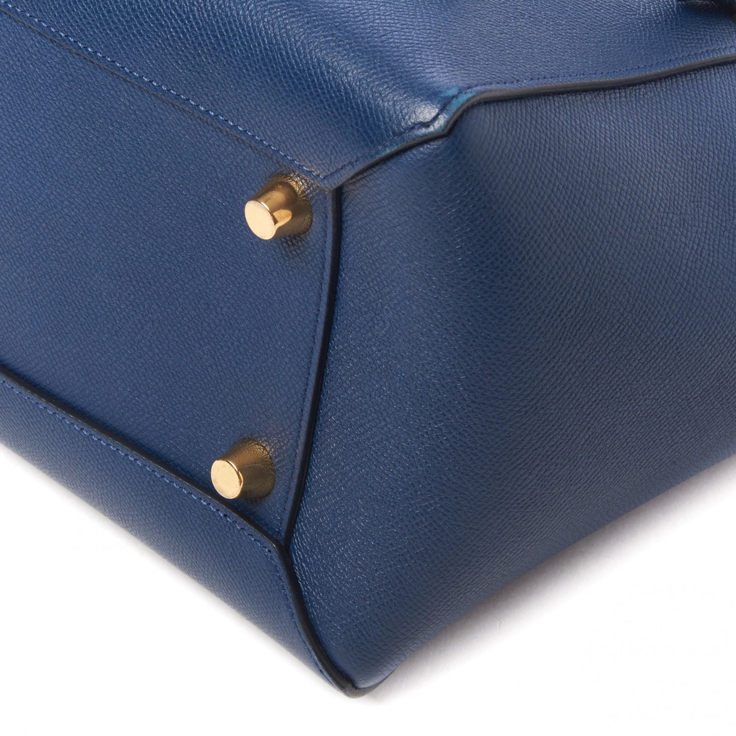 Grained Calfskin Mini Belt Bag Lazuli