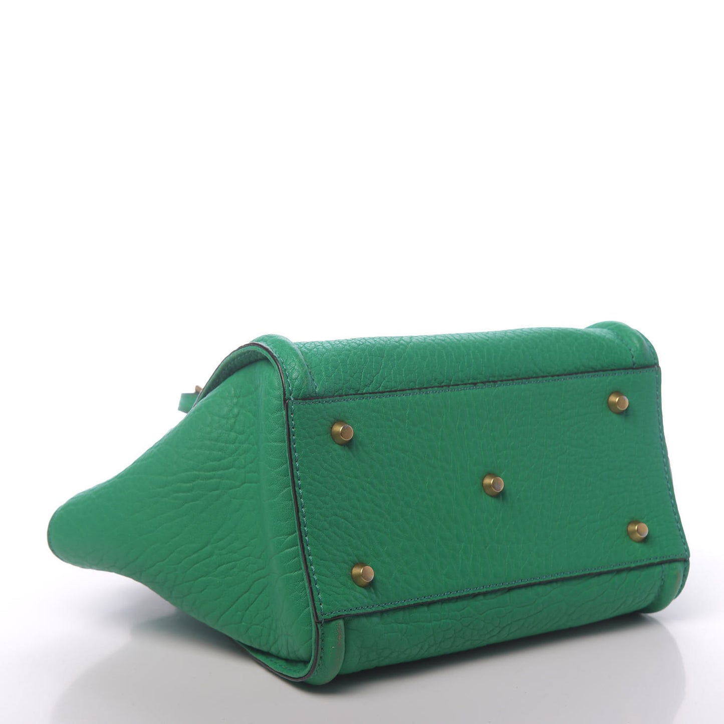 Calfskin Small Kathy Tote Green