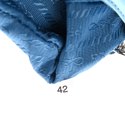 Prada Tessuto Nylon Saffiano Mini Re-Edition 2000 Shoulder Bag Pervinca 6 of 11