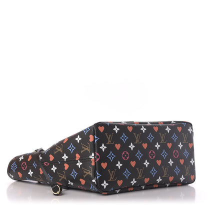 Louis Vuitton Game On Neverfull MM Black 4 of 11