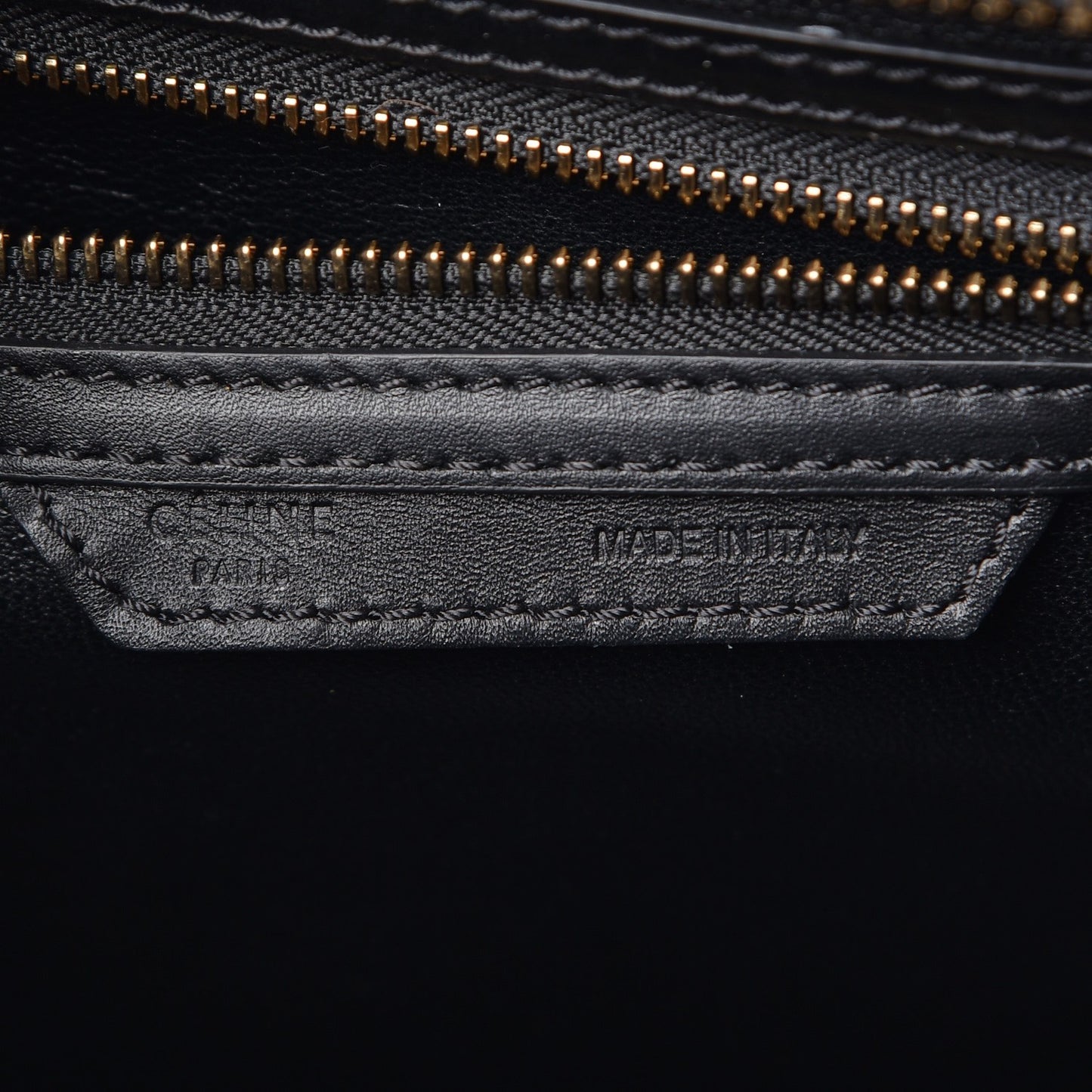Smooth Calfskin Mini Luggage Black