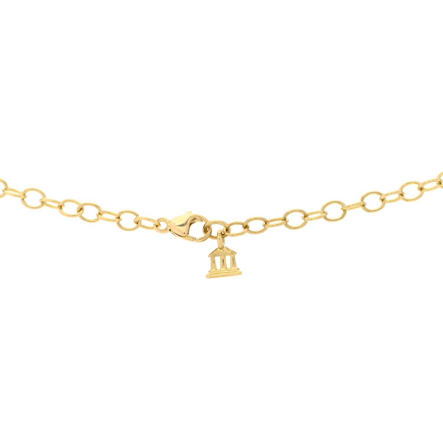 Temple St. Clair 18K Yellow Gold Extra Small Chain Necklace 18" 4 of 5