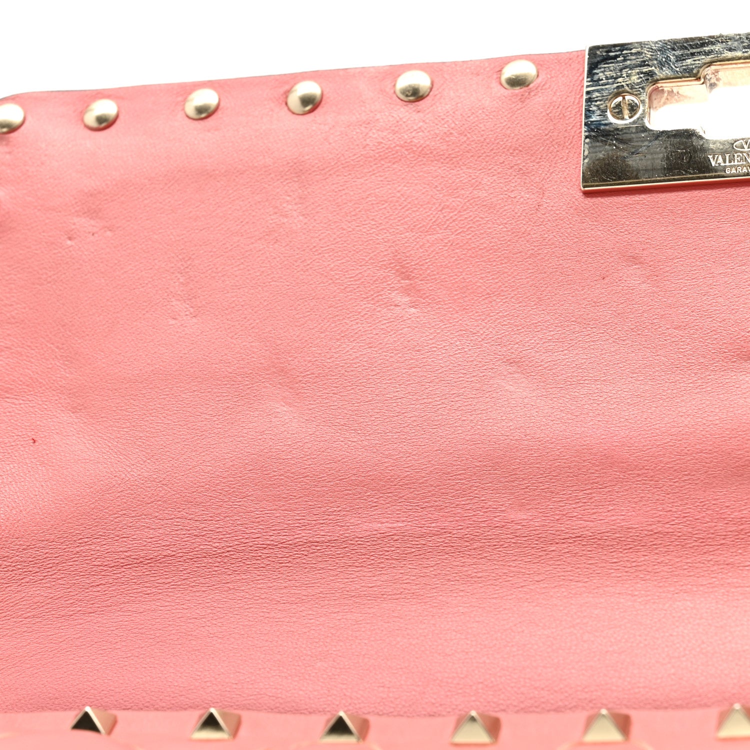 Valentino Garavani Nappa Medium Rockstud Spike Shoulder Bag Paradise Rose 7 of 10