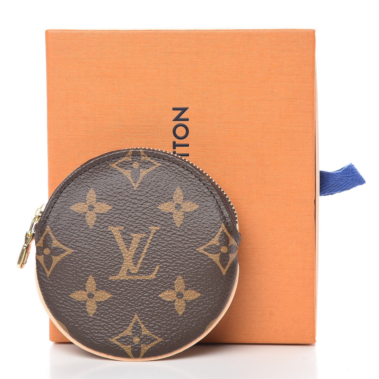 Monogram Round Coin Purse