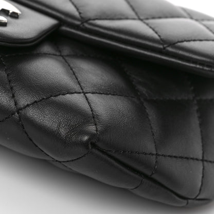 Chanel Calfskin Quilted CC Uniform Flap Belt Bag Black 9 of 10