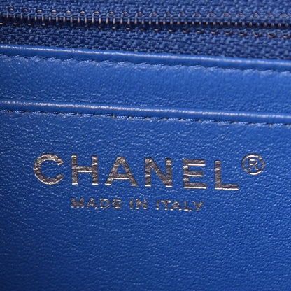Chanel Caviar Quilted Mini Square Flap Blue 6 of 11