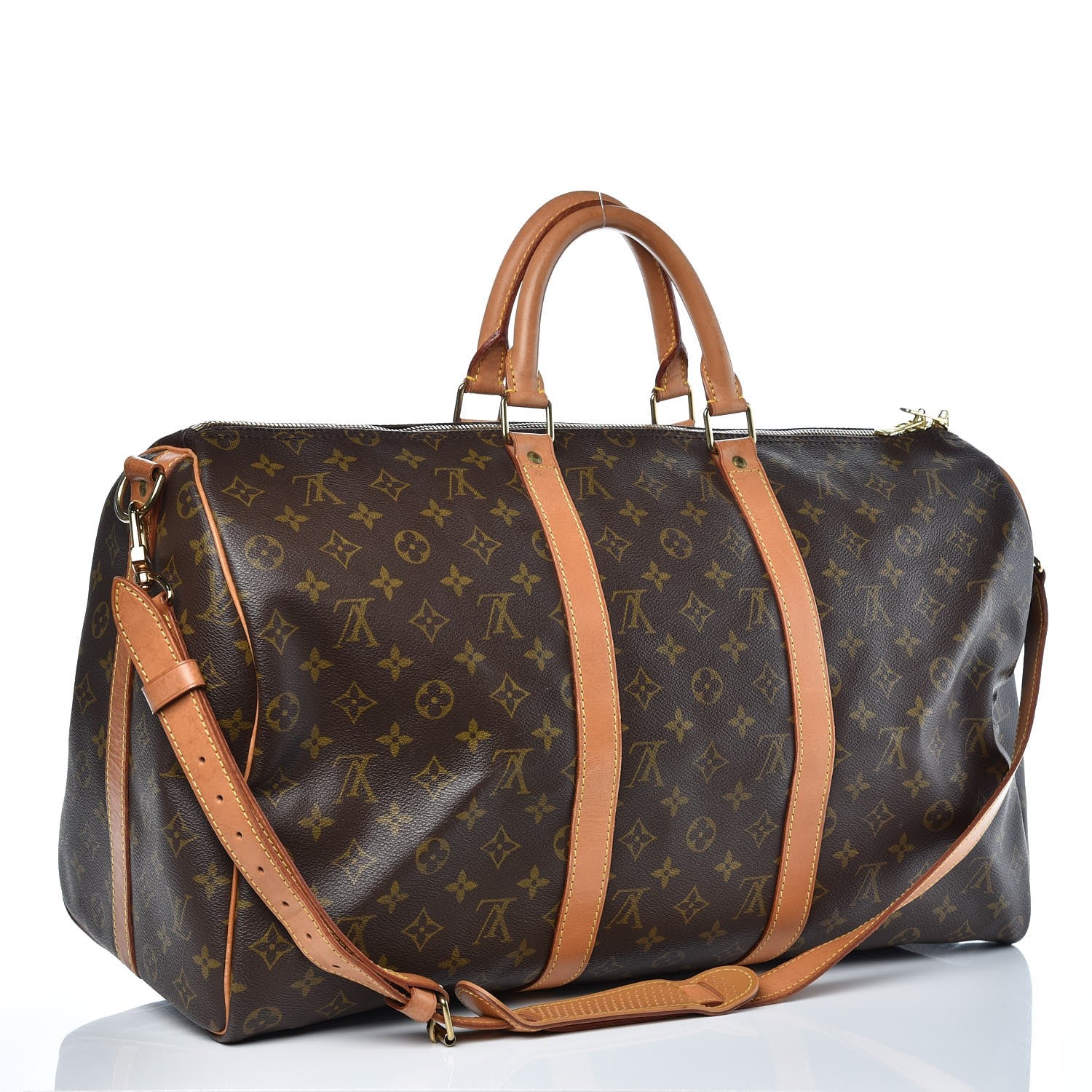 Louis Vuitton Monogram Keepall Bandouliere 50 4 of 13