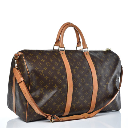 Louis Vuitton Monogram Keepall Bandouliere 50 4 of 13