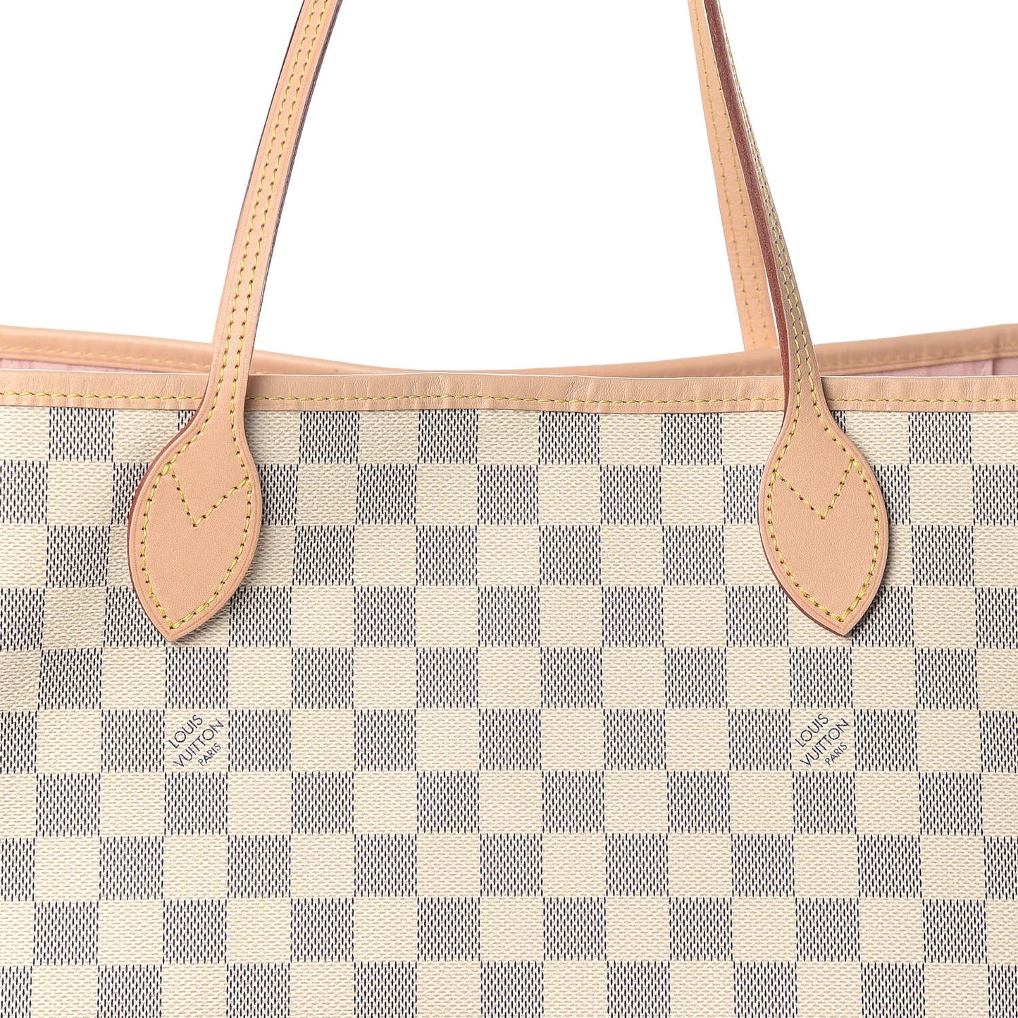 Damier Azur Neo Neverfull GM Rose Ballerine