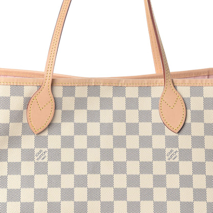 Louis Vuitton Damier Azur Neo Neverfull GM Rose Ballerine 9 of 11