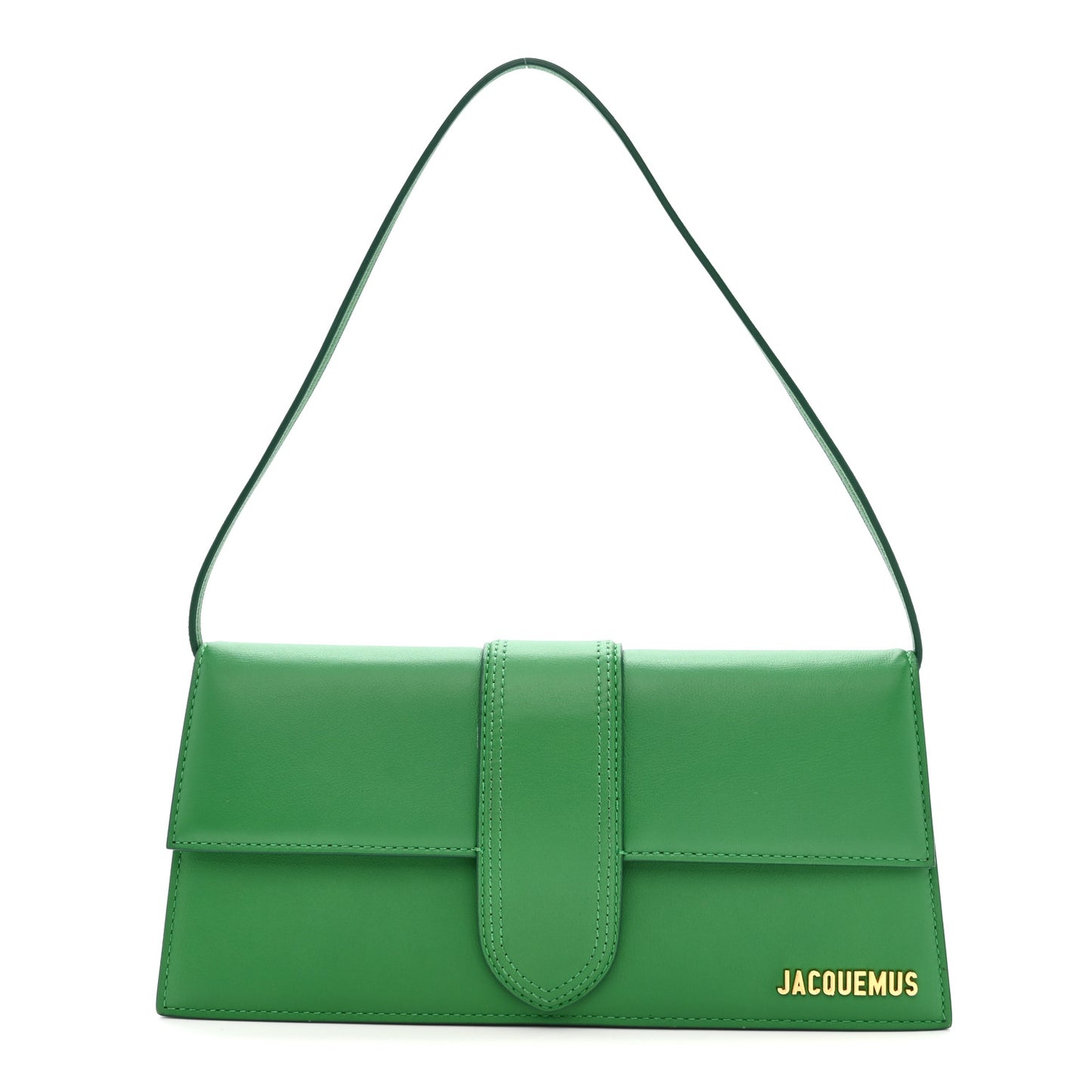 Smooth Calfskin Le Bambino Long Green