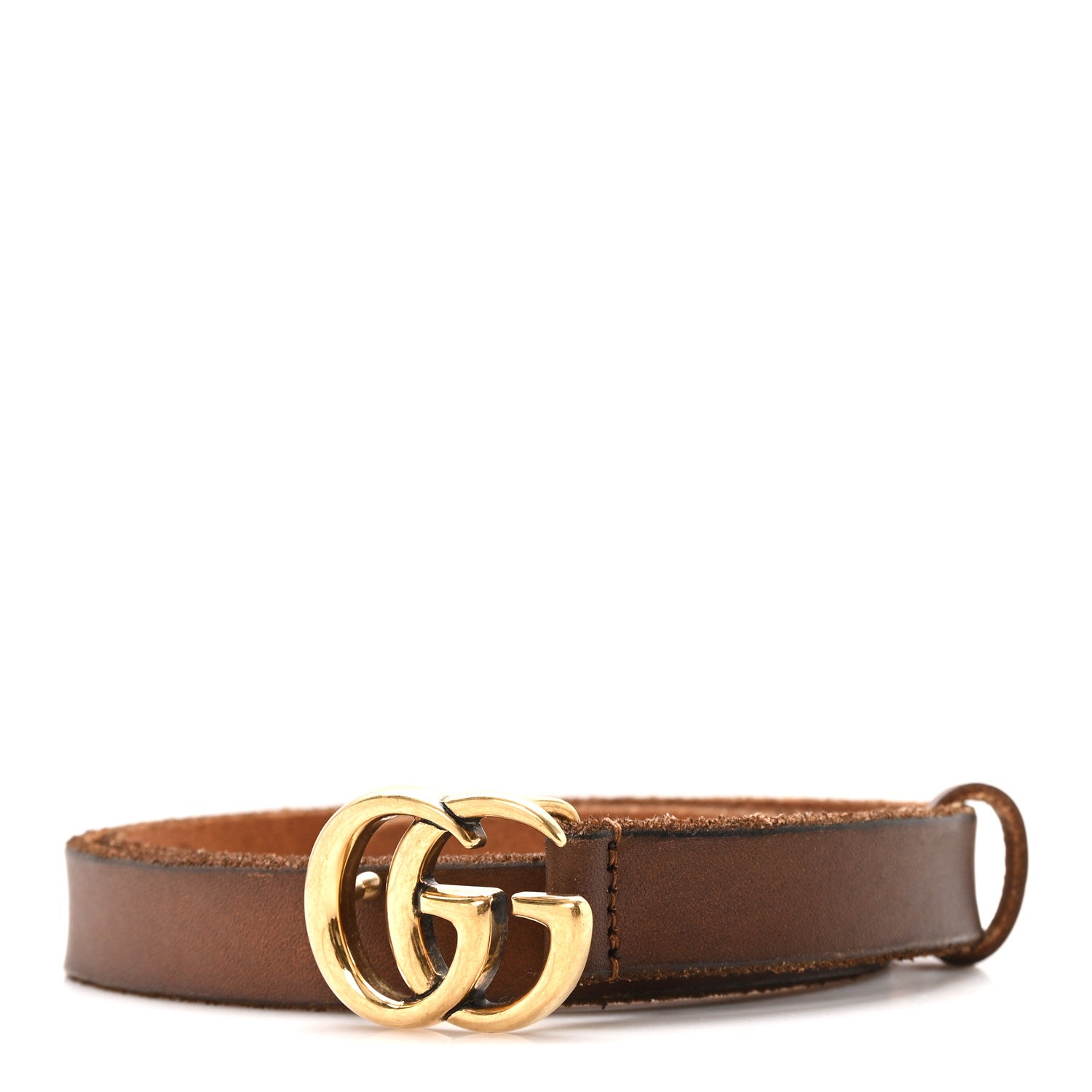 Gucci Faded Calfskin Double G 20mm Belt 85 34 Cuir 1 of 4