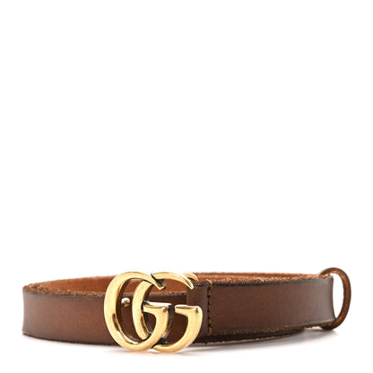 Gucci Faded Calfskin Double G 20mm Belt 85 34 Cuir 1 of 4
