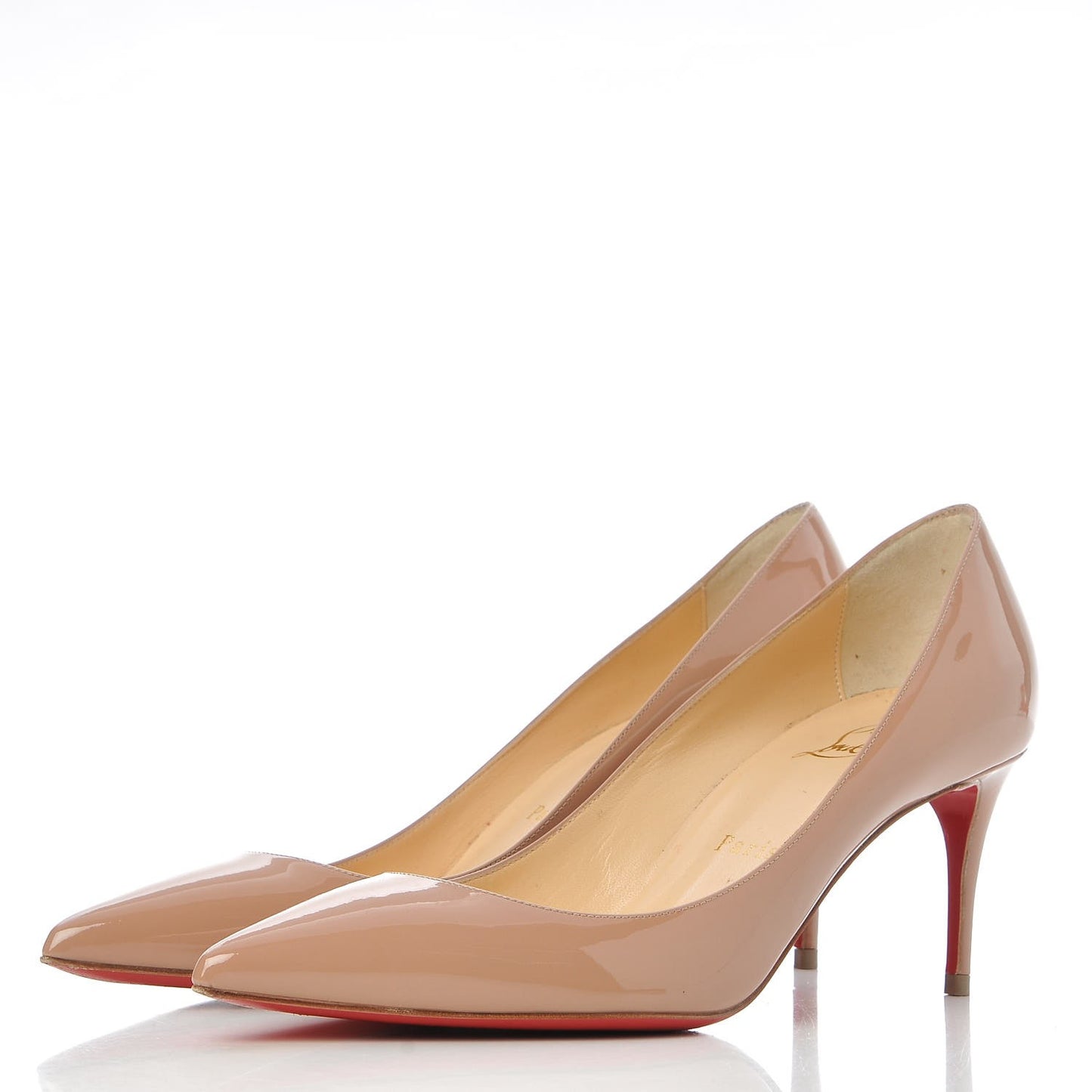 Patent Decollete 554 70 Pumps 36.5 Nude