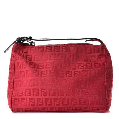 Fendi Zucchino Vitello Mini Pochette Lipstick Testa di Moro 1 of 4