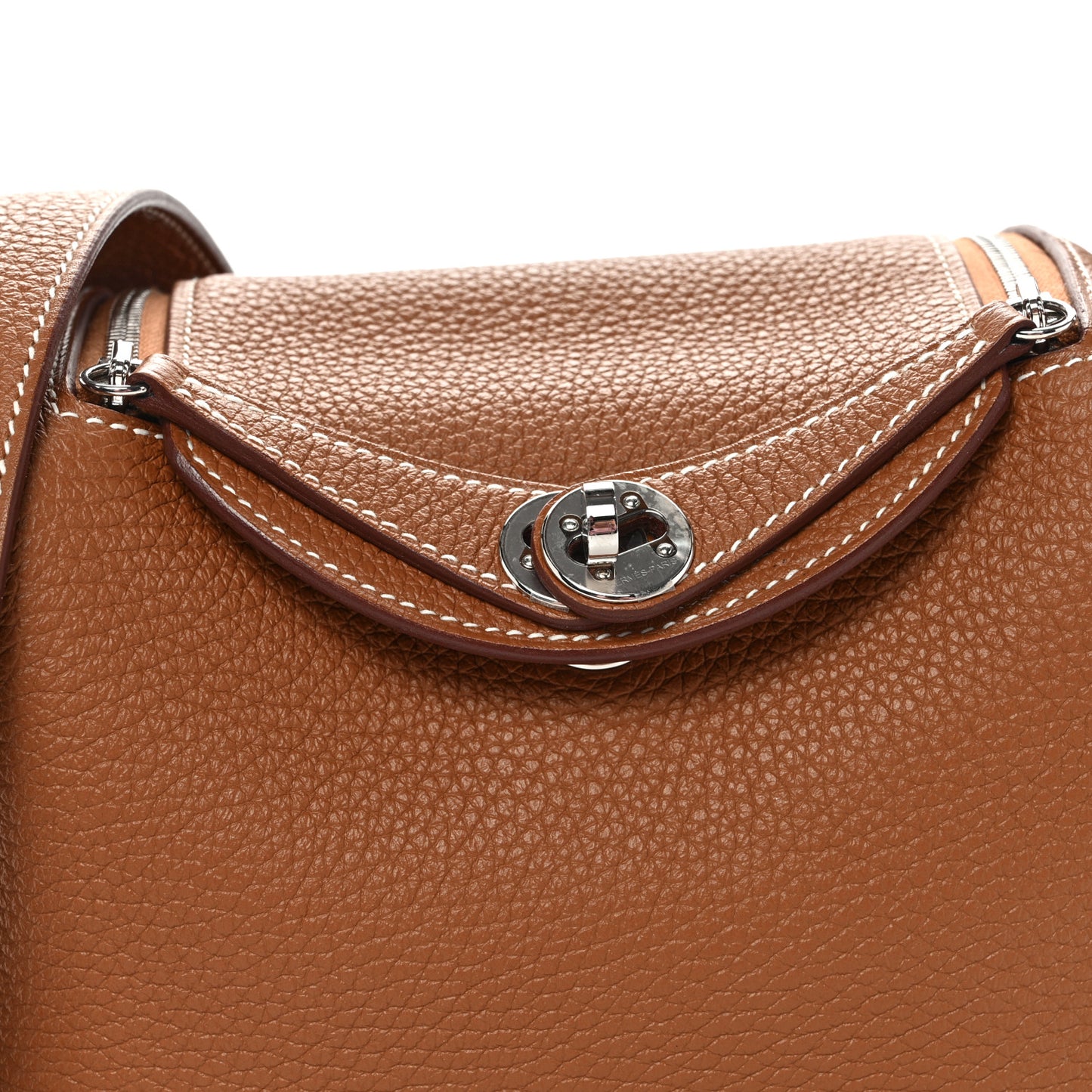 Taurillon Clemence Mini Lindy 20 Gold