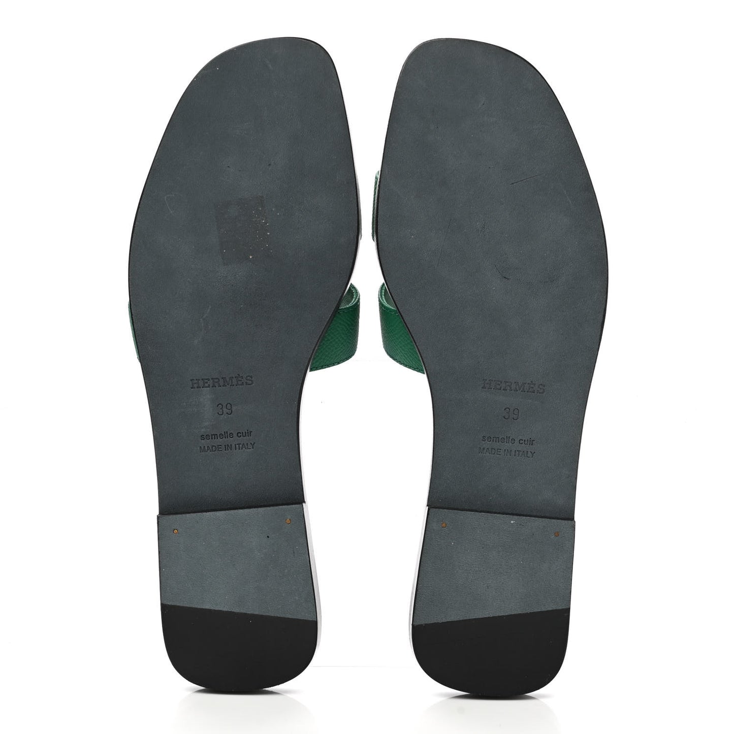 Epsom Oran Sandals 39 Vert Emeraude