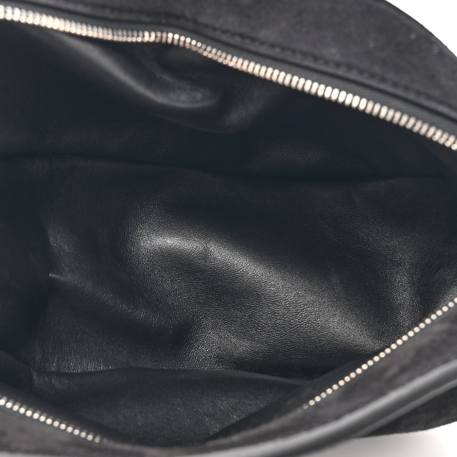 The Row Suede Small Slouchy Banana Bag Black 5 of 12
