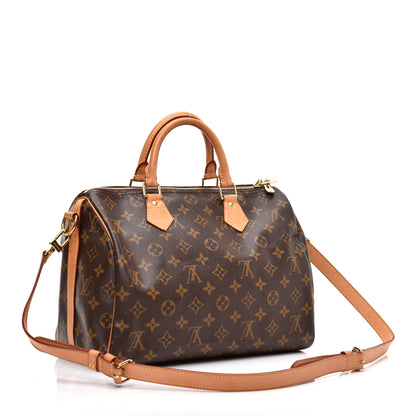 Louis Vuitton Monogram Speedy Bandouliere 30 3 of 9