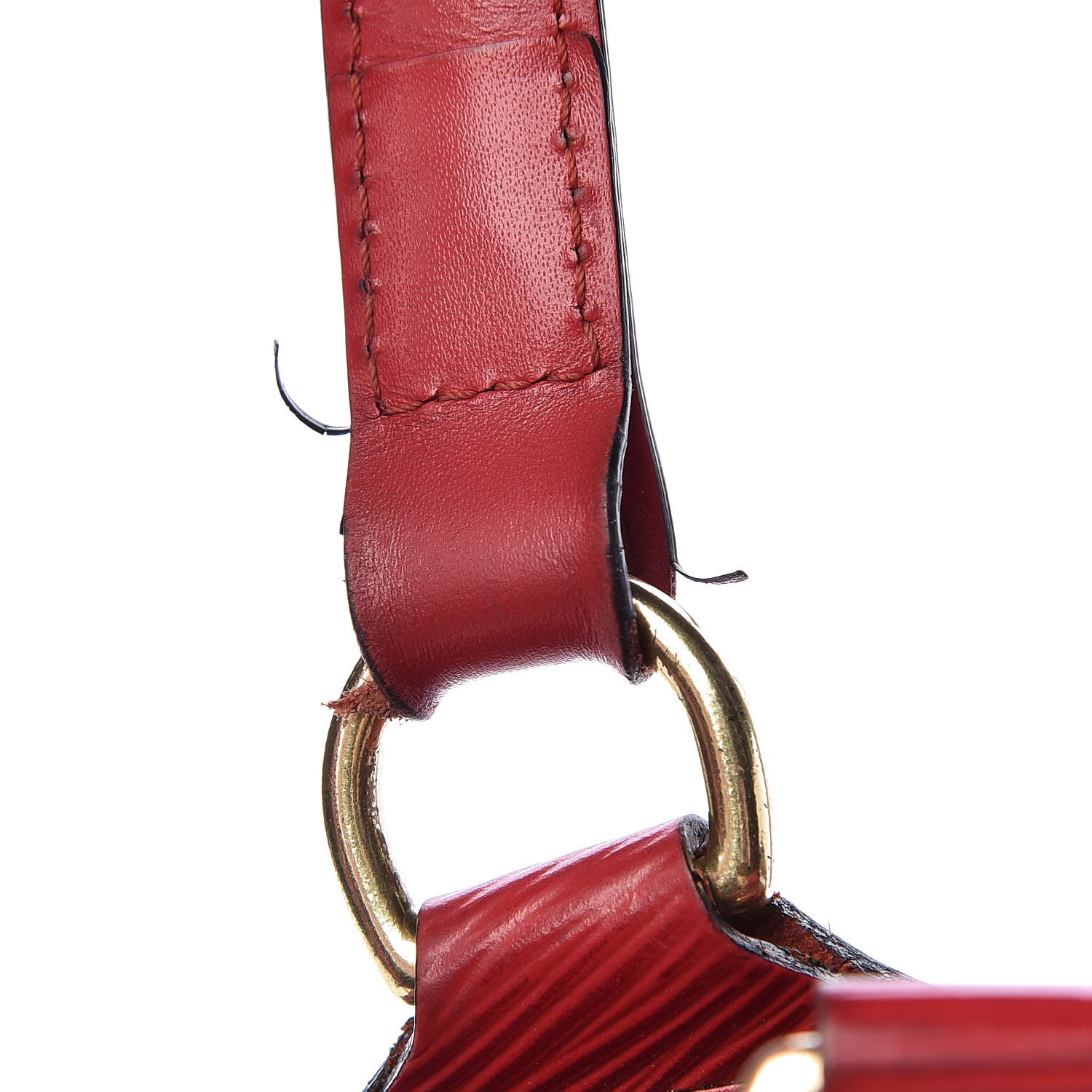 Louis Vuitton Epi Mabillon Backpack Castillan Red 17 of 19