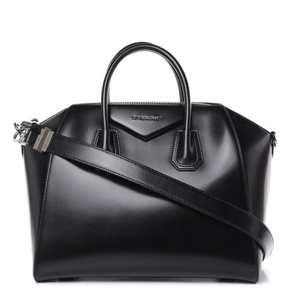 Givenchy Shiny Lord Calfskin Medium Antigona Black 1 of 17