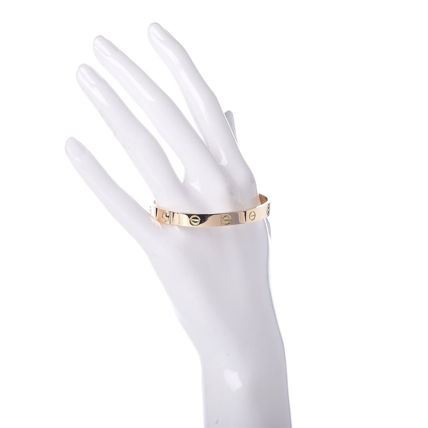 18K Yellow Gold LOVE Bracelet 17