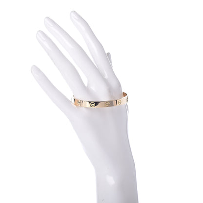 Cartier 18K Yellow Gold LOVE Bracelet 17 2 of 6