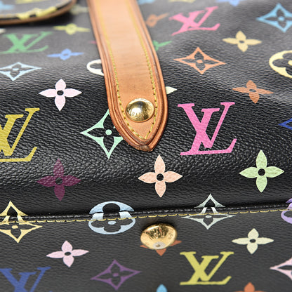 Louis Vuitton Monogram Multicolor Aurelia MM Black 20 of 21