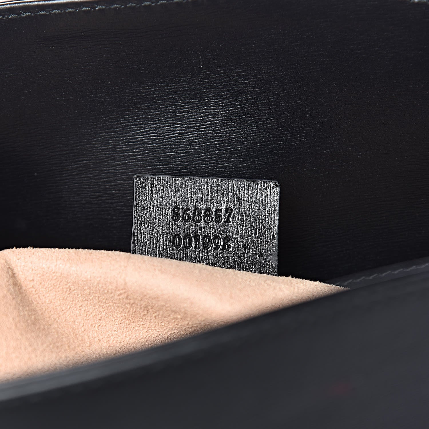 Gucci Calfskin Medium Arli Shoulder Bag Black 7 of 11