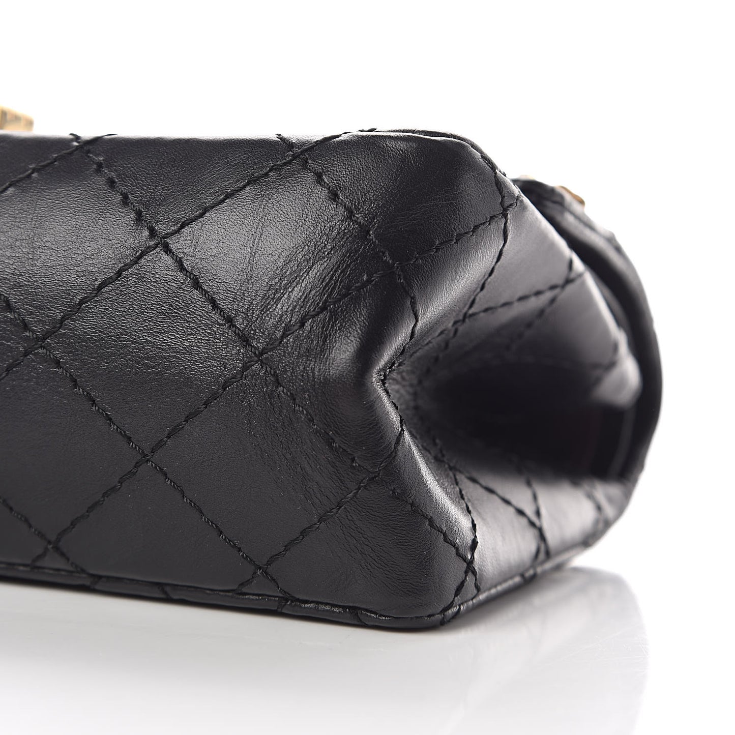 Aged Calfskin Lucky Charms 2.55 Reissue 224 Flap Black