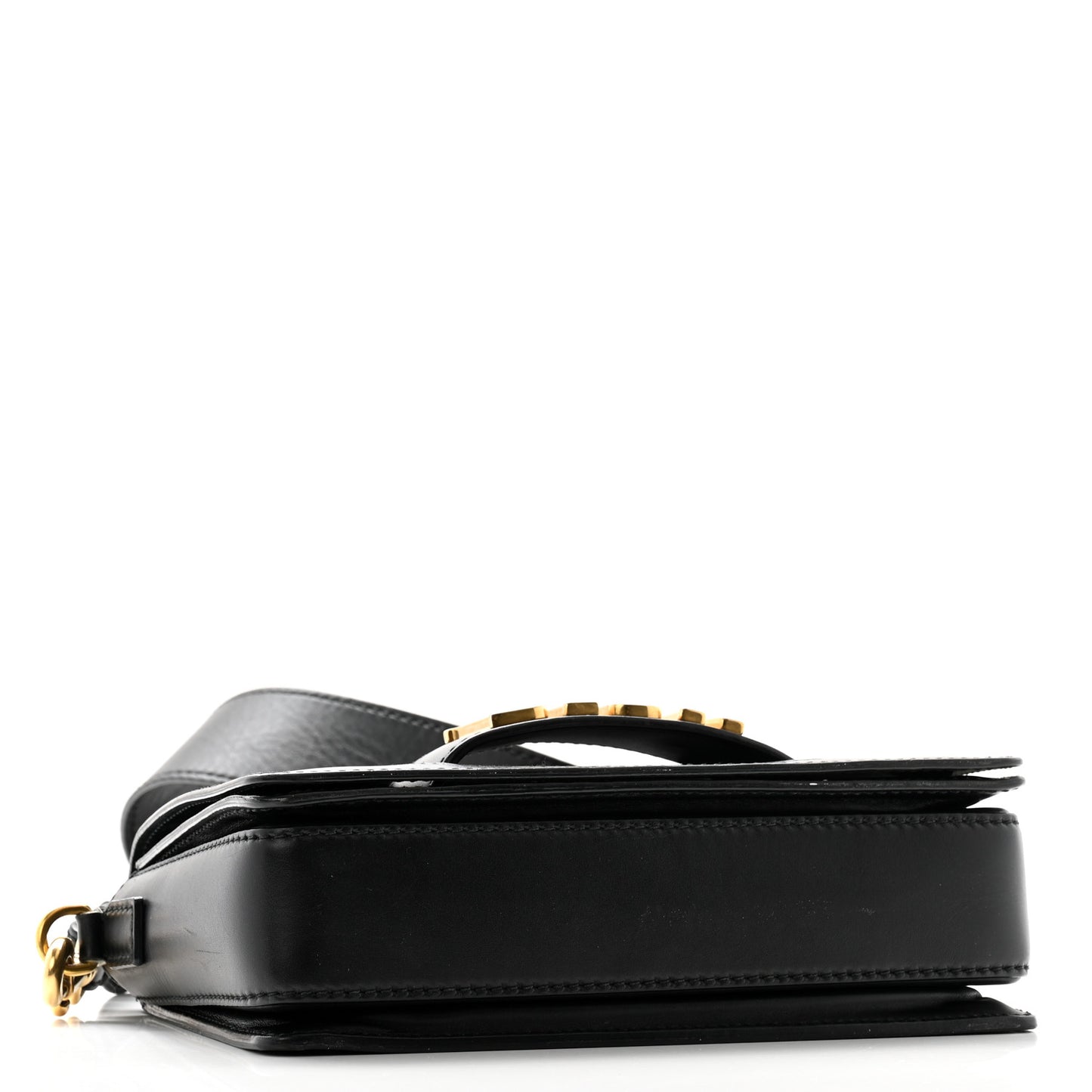 Smooth Calfskin Dio(r)evolution Flap Bag Black