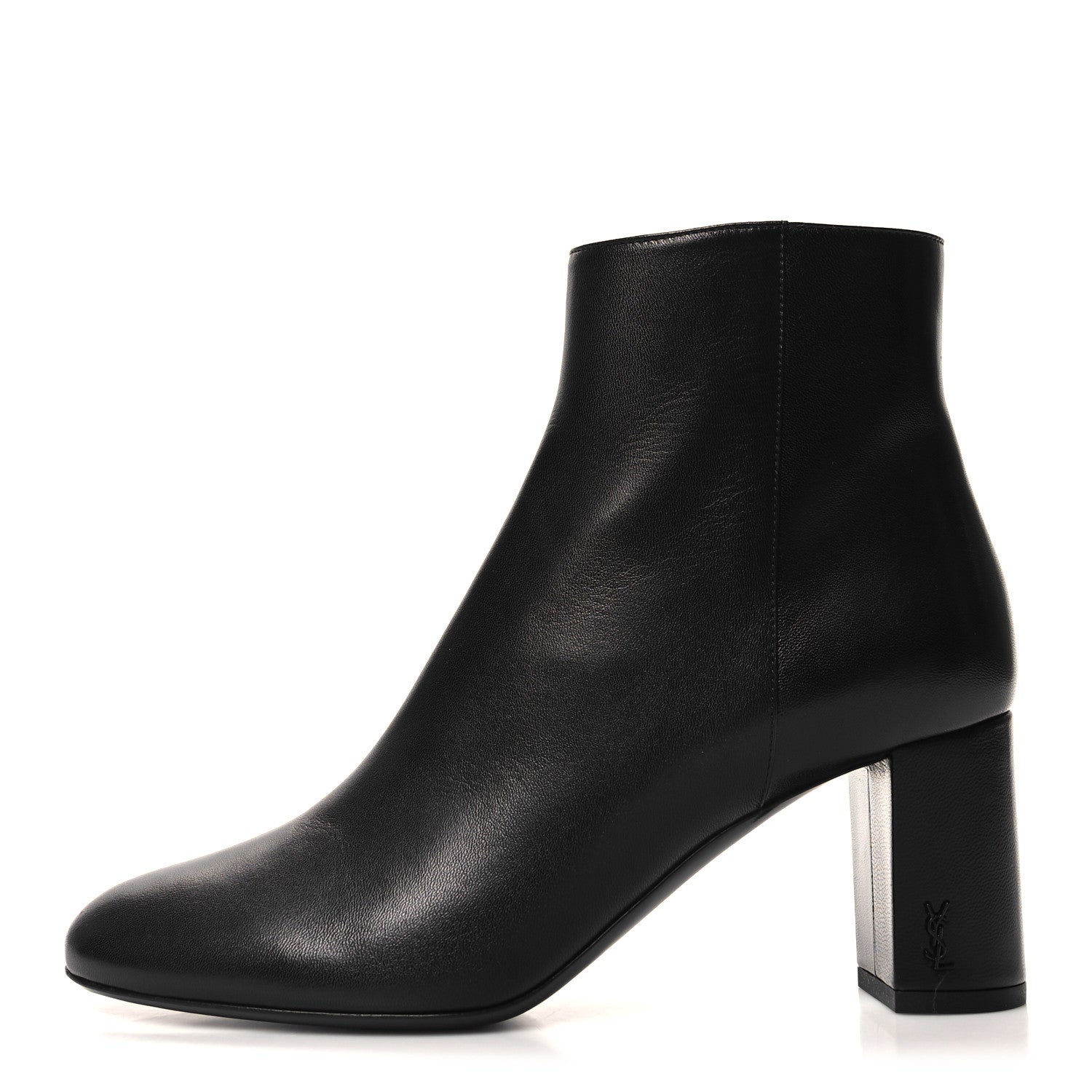 Saint Laurent Nappa Vendome Loulou Ankle Zip Boot 38.5 Black 1 of 9